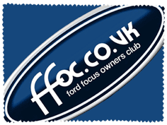 Ford Focus Owners Club Glass Cloth